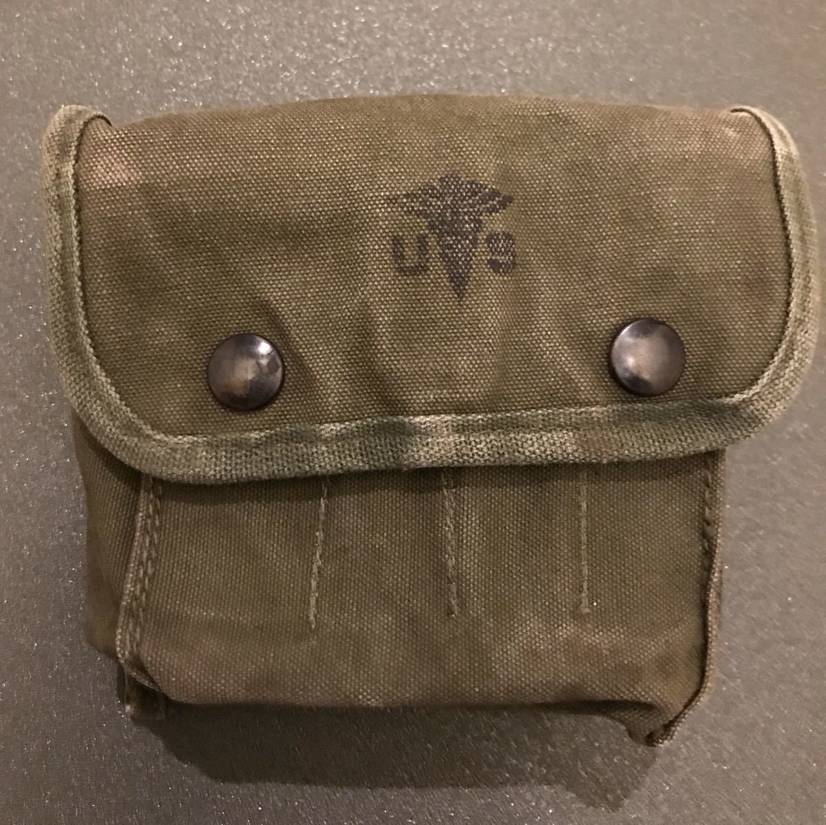 2024 米軍 ジャングル ファーストエイドポーチ ナム戦/実物/ジャングル