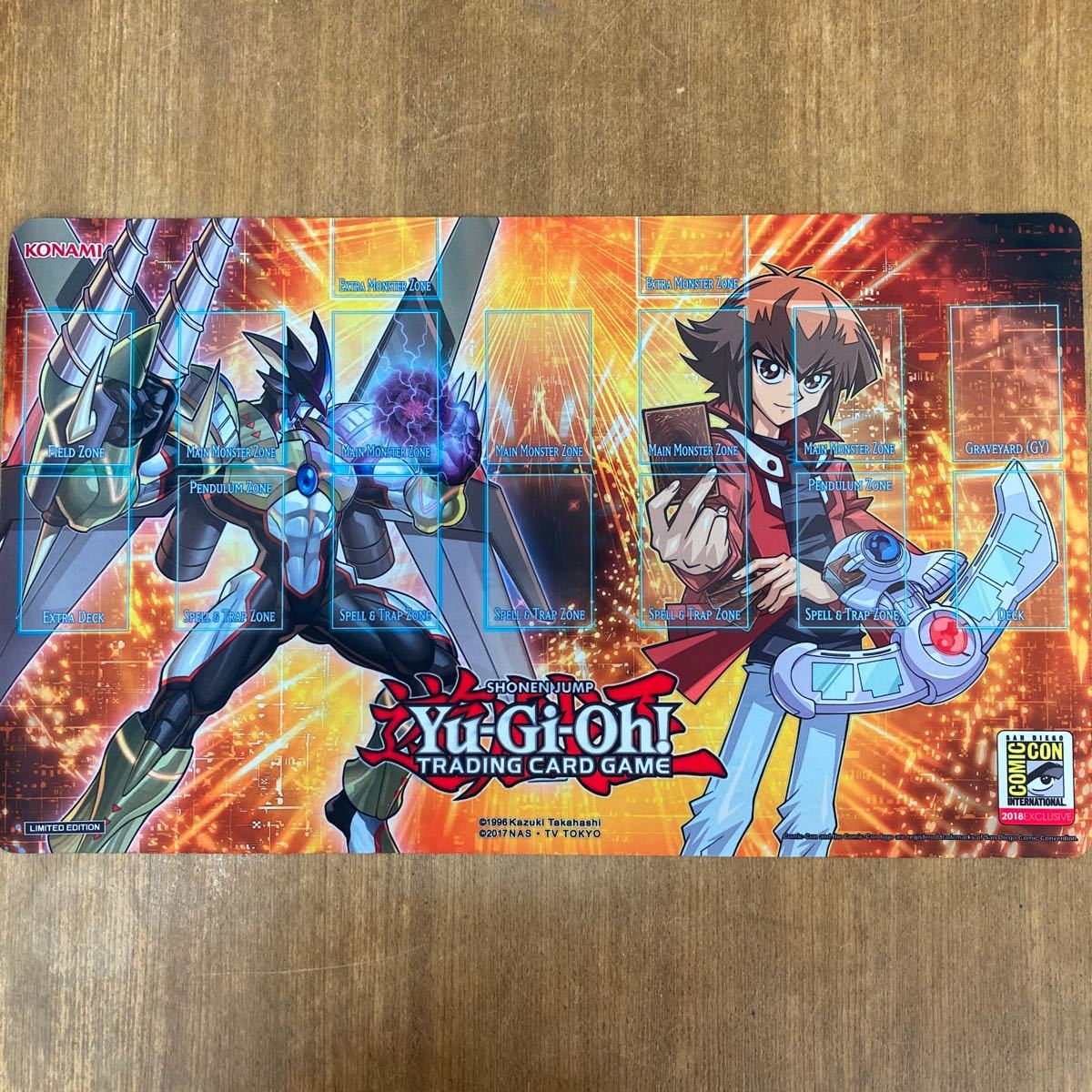 十代 プレイマット SPEEDDUEL 覇王十代 プレイマット 遊戯王 SPEEDDUEL