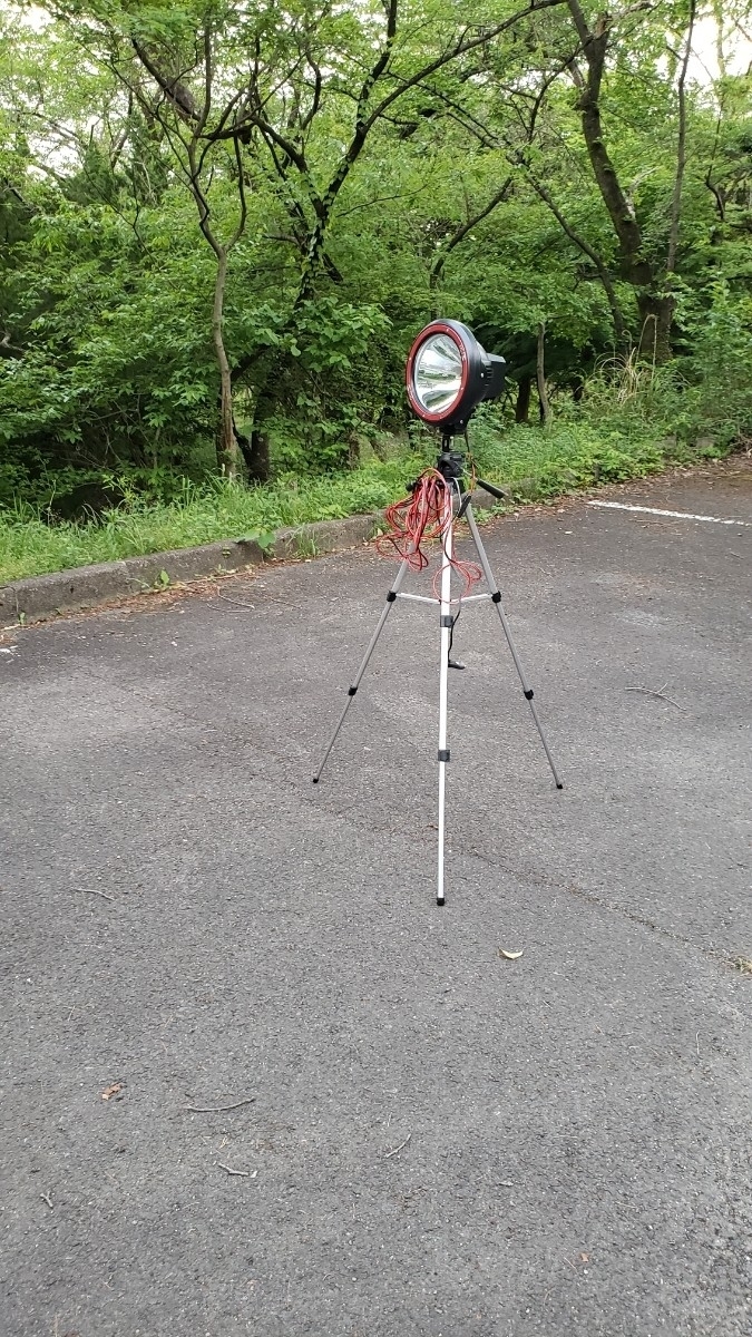 7インチ55w ライトトラップ 12vシガーソケット 昆虫採集 カブトムシ