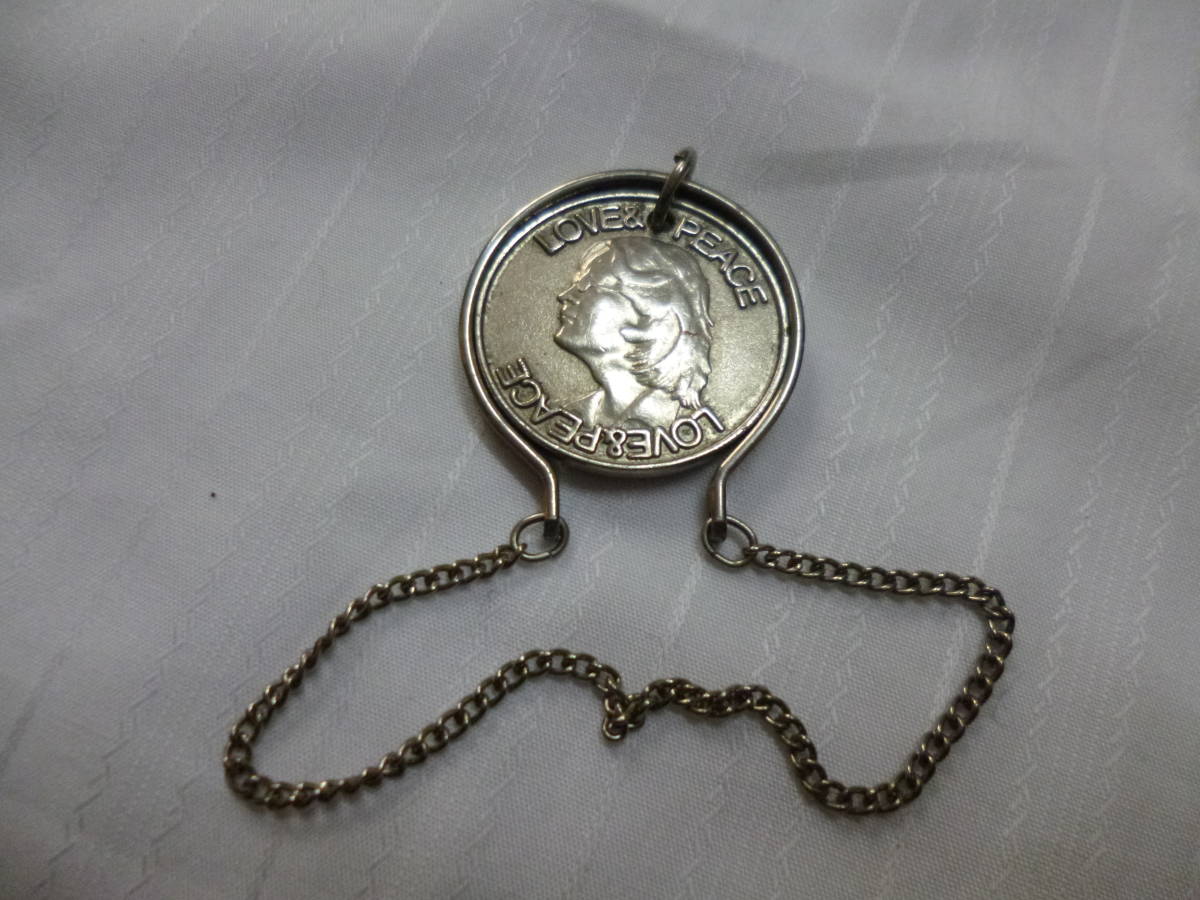 限定品】ジョン レノン LOVE & PEACE ペンダントトップ 限定品】ジョン