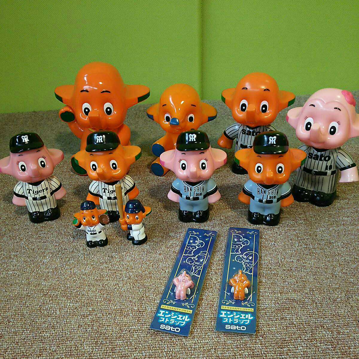 希少！ 佐藤製薬 サトちゃん サトコちゃん 乗り物フィギュアジャンク