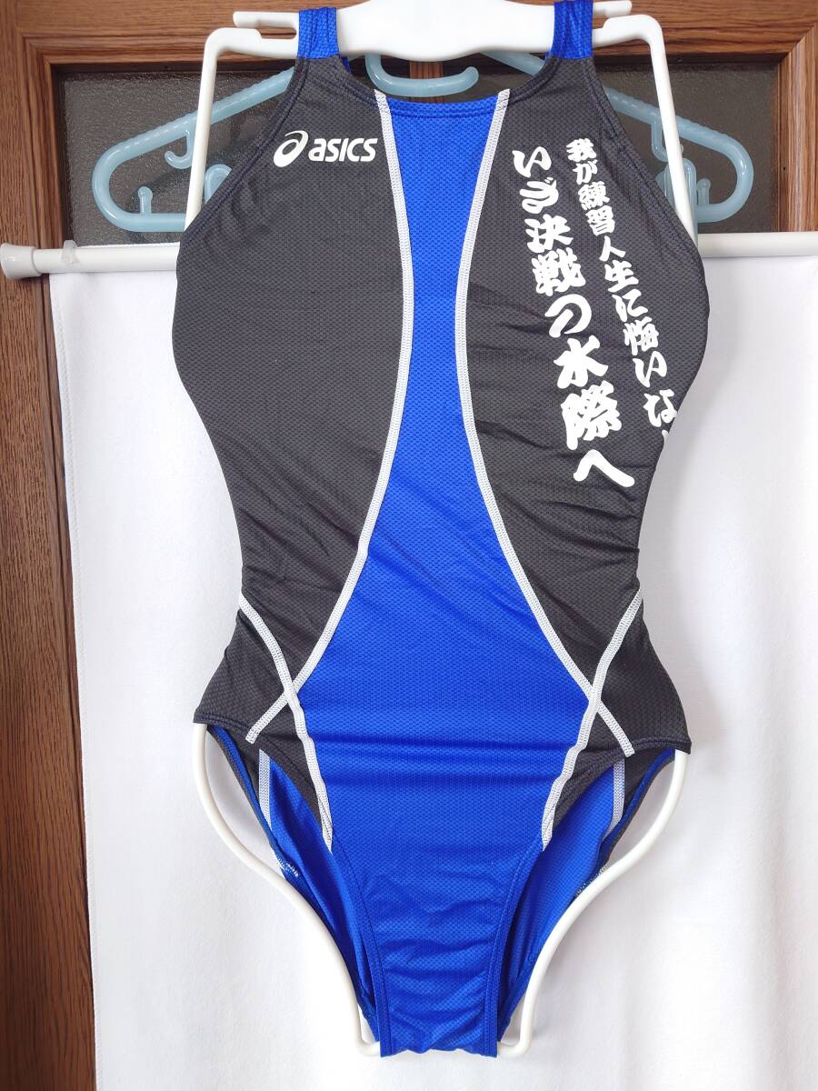 asics 競泳水着 ガンメタLサイズ