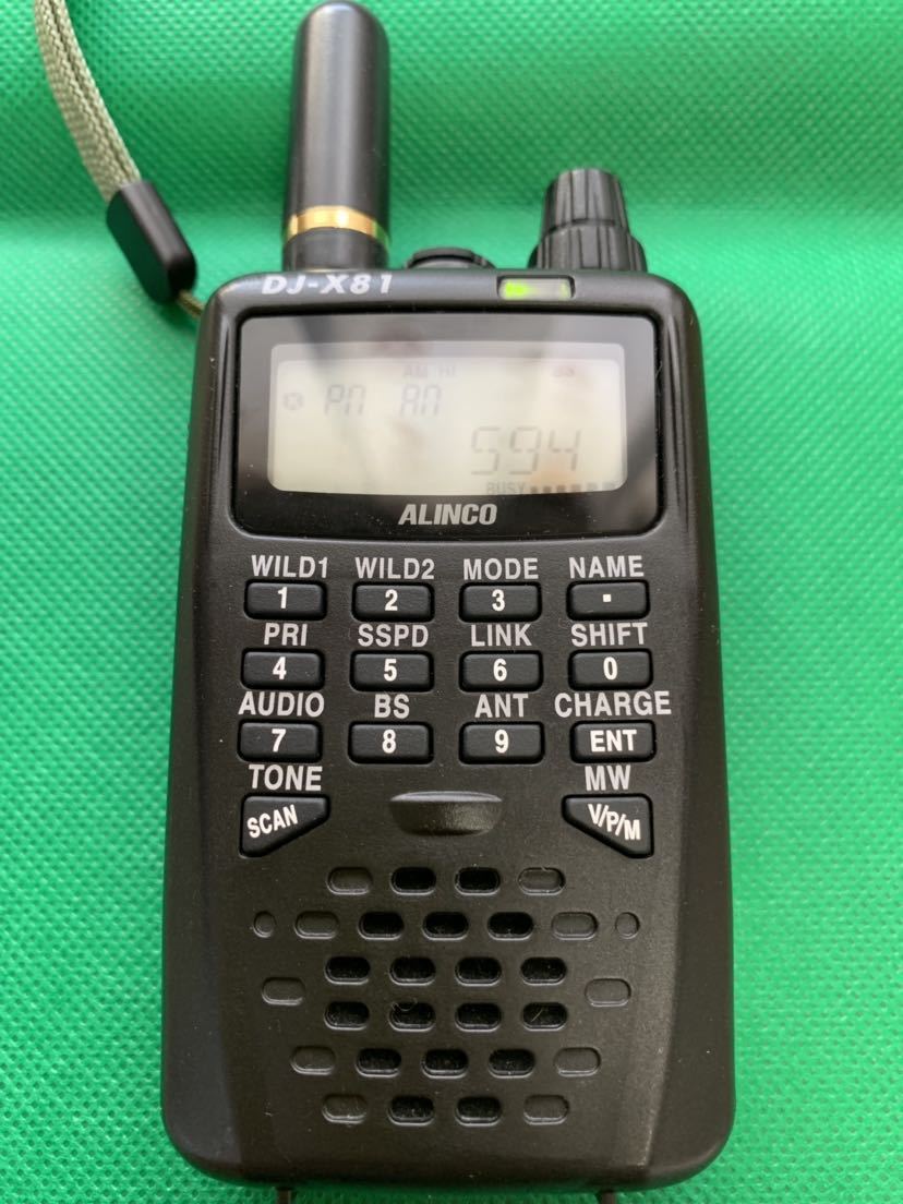 ALINCO ワイドバンドレシーバー DJ-X81 DJ-X8