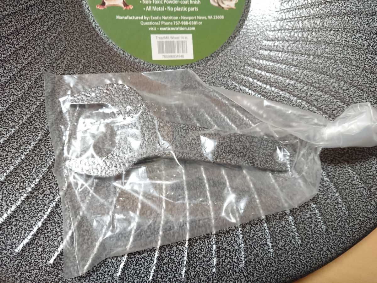 トレッドミルホイール 直径36cm 床置き式の回し車 チンチラなどの