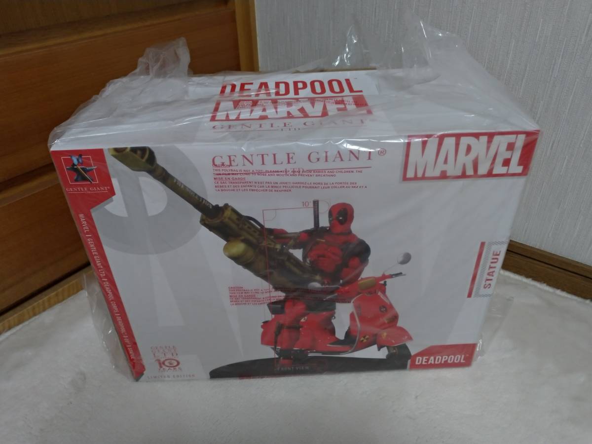 ジェントルジャイアント マーベル デッドプール オン ベスパ 1/6