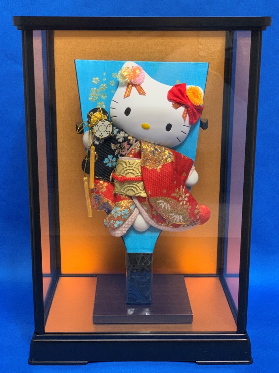 ハローキティ お正月 飾り ハローキティ//お正月//羽子板ハローキティ