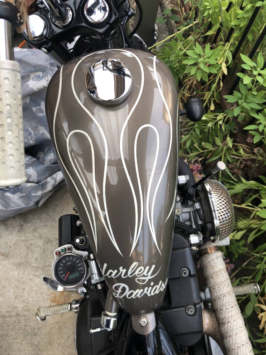 スティード タンク ファイアーパターン チョッパー