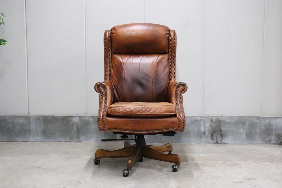 モリシゲ クラシックなデスクチェア ワークチェア モリシゲ クラシック