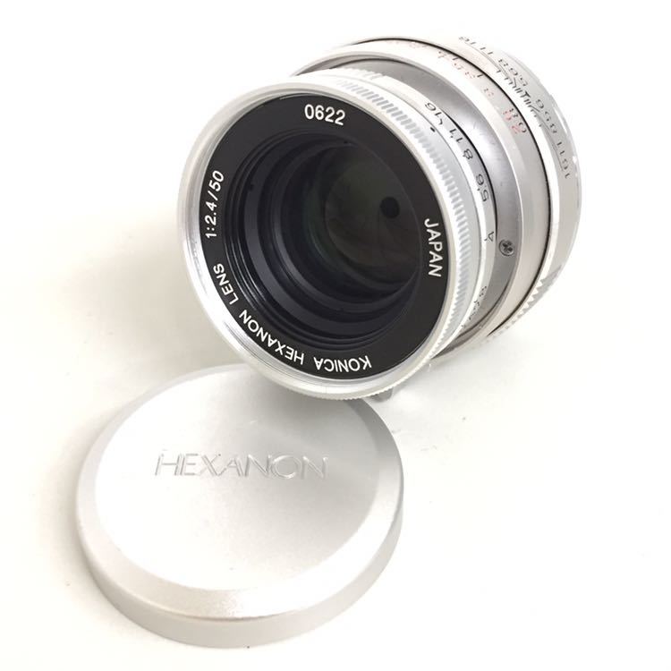 KONICA HEXANON LENS 50mm F2.4 Lマウント L39