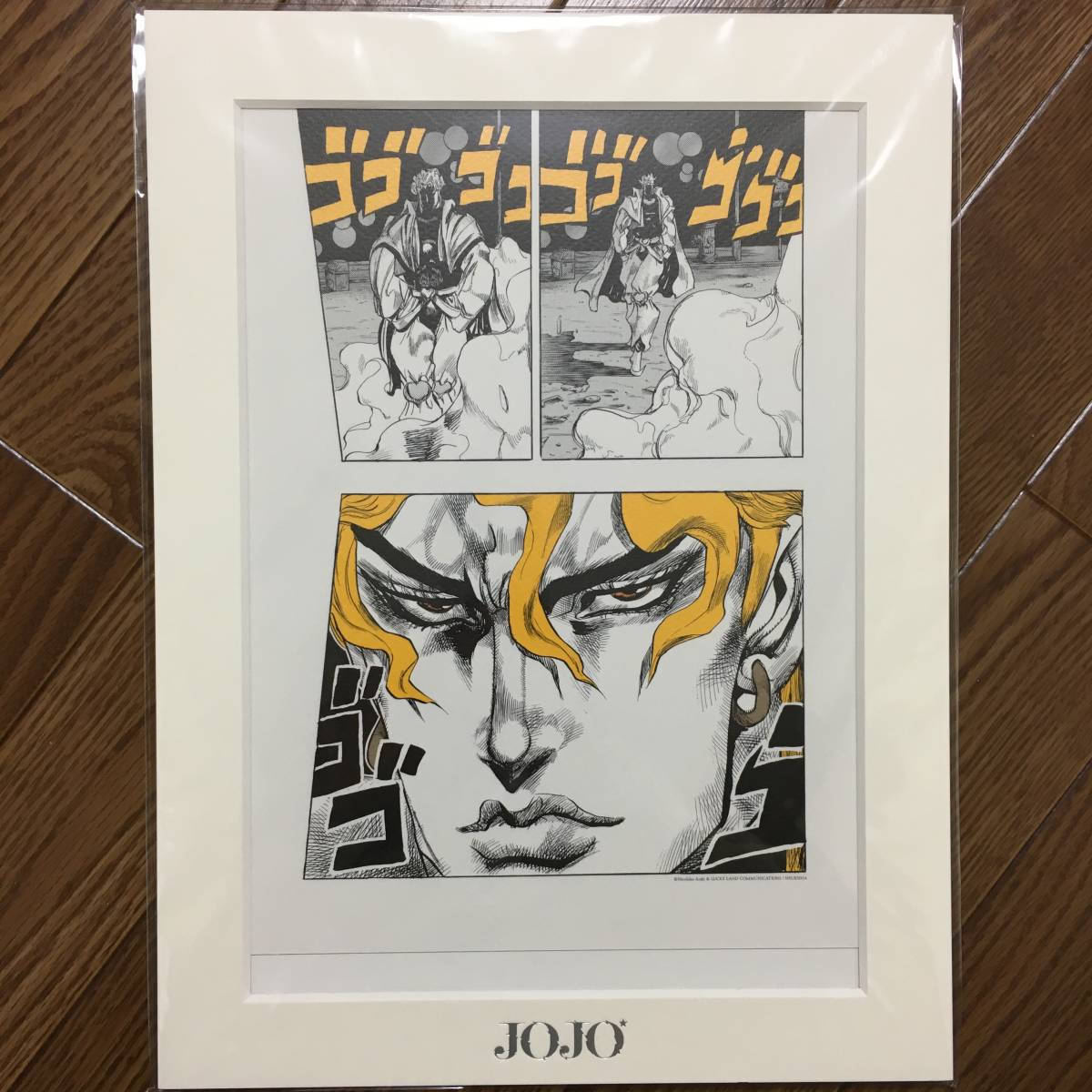 DIO 複製原画 アートフレーム ジョジョ展 ジョジョの奇妙な冒険 第三部