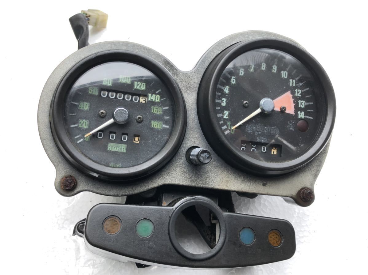 ね*様 ゼファー400 C1 初期型 親子メーター ジャンク Yahoo