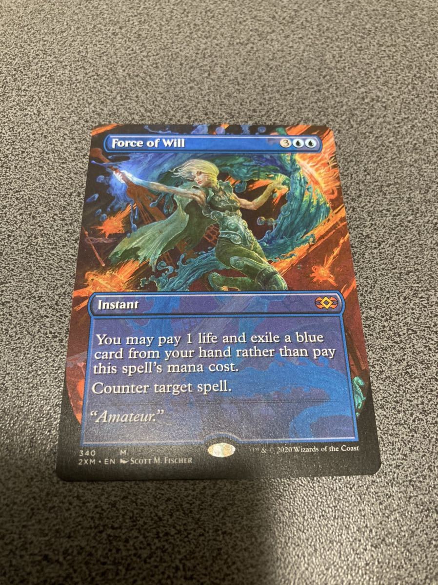 Force of will 意志の力 英語 4枚 英語版《意志の力/Force