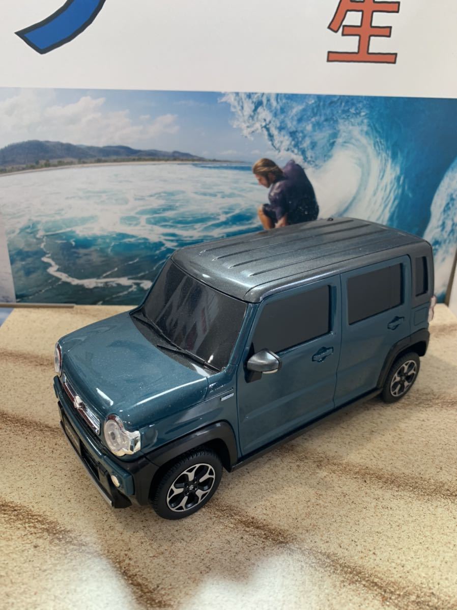 スズキ非売品 新型ハスラー 1/18カラーサンプル デニムブルー