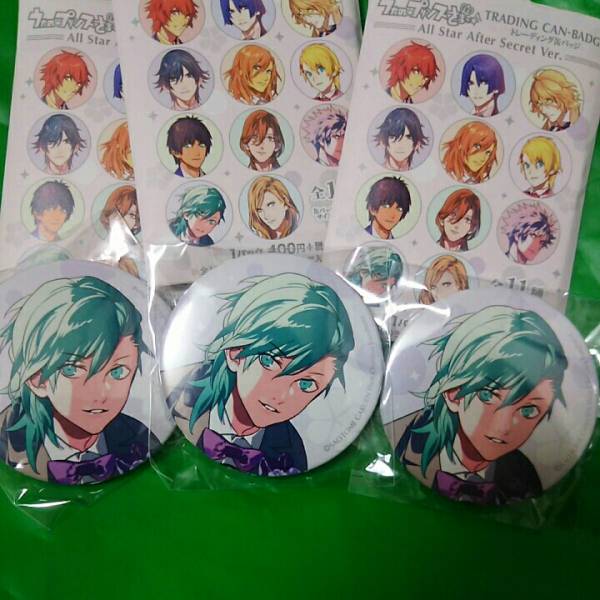 うたプリ 美風藍 缶バッジ カルナイ QUARTET NIGHT