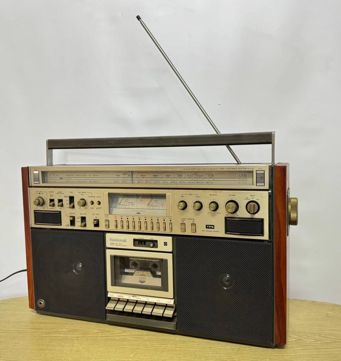 通電確認済 National ナショナル RX-5700 大型ラジカセ ジャンク 通電