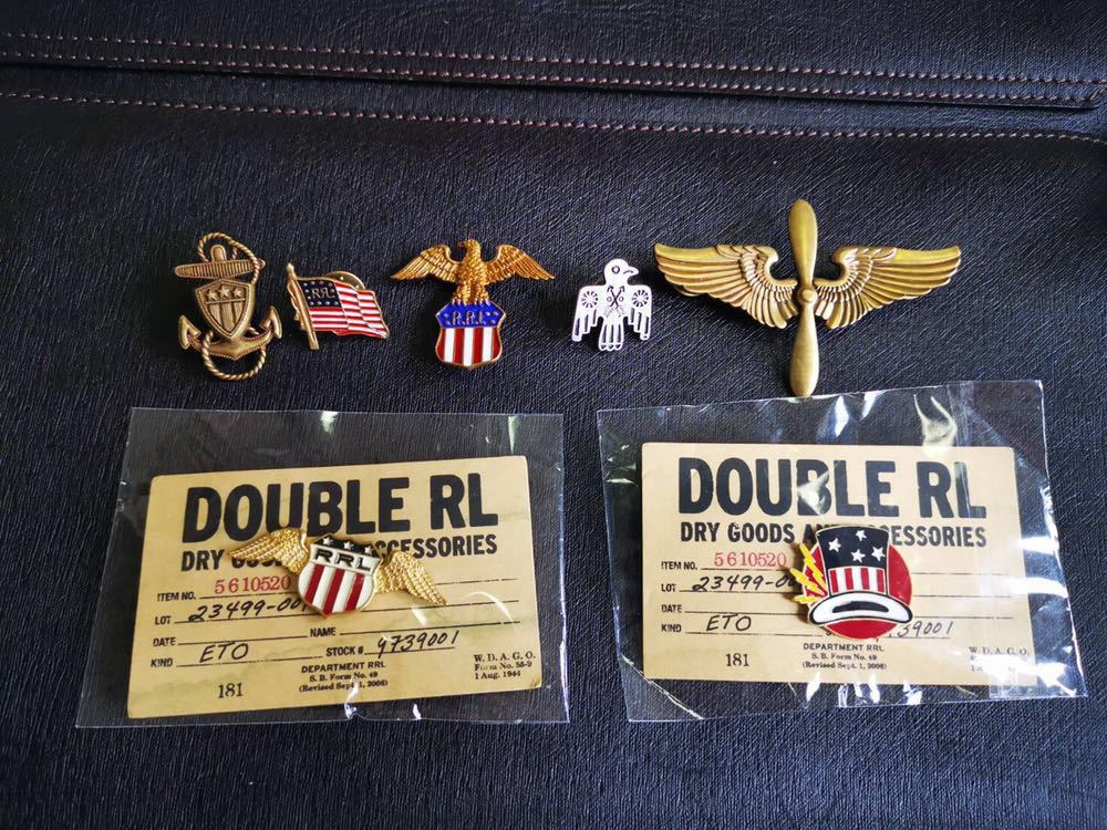 RRL ピンバッジ 希少！表参道10周年！RRL ダブルアールエル ラルフ