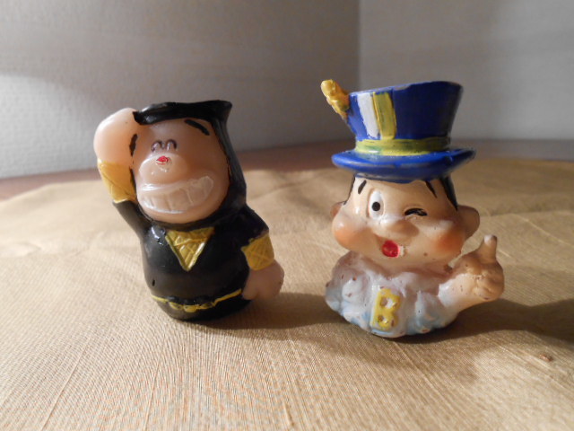 激レア 非売品 かみなり坊や ピッカリ・ビー ソフビ指人形 1970年代 雪印