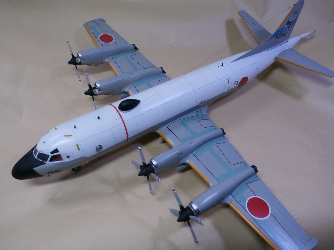 1/72 海上自衛隊 ロッキード 節約 P-3Cオライオン 対潜哨戒機 完成品 1