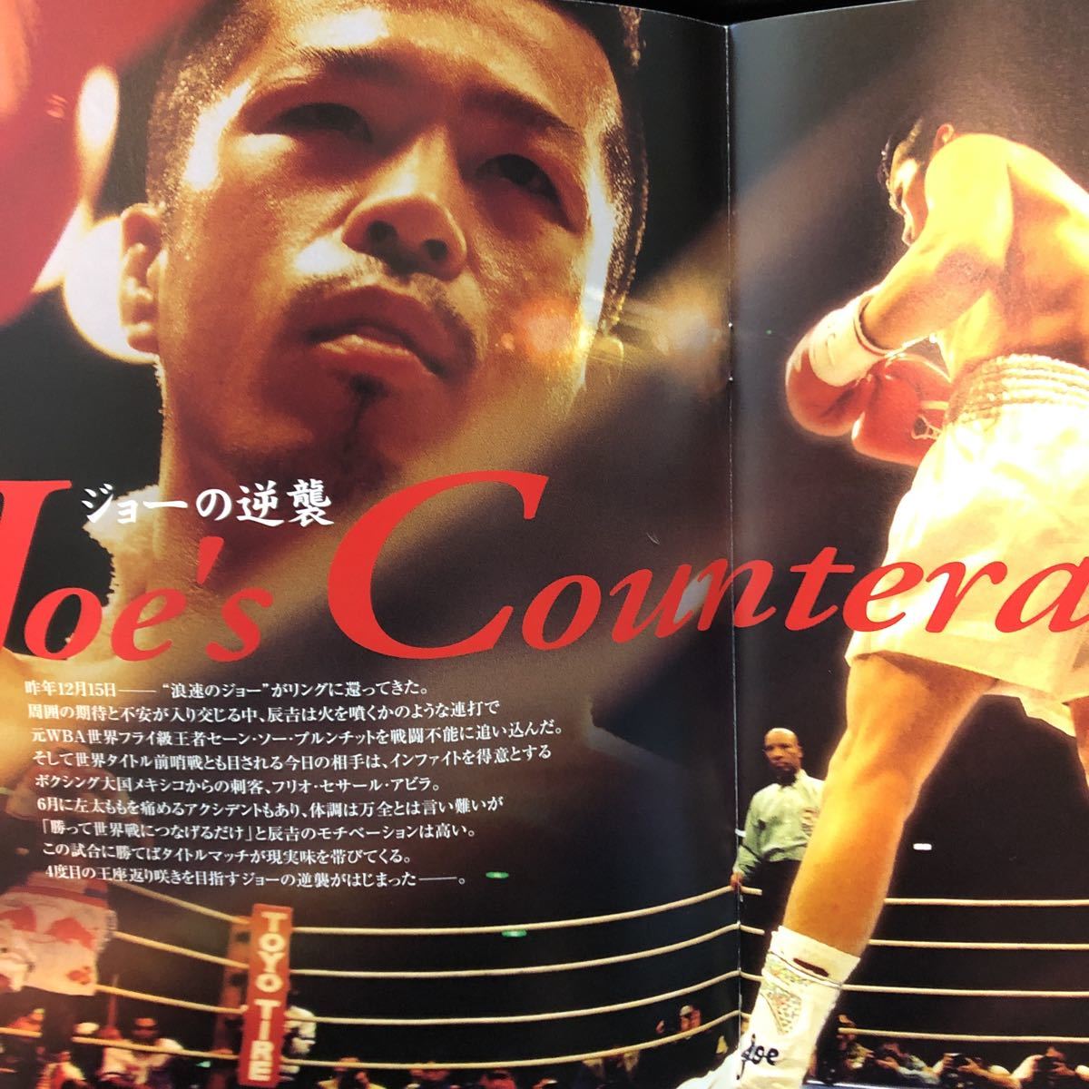 辰吉丈一郎 サイン入り ポスター グローブ ボクシング 辰吉丈一郎