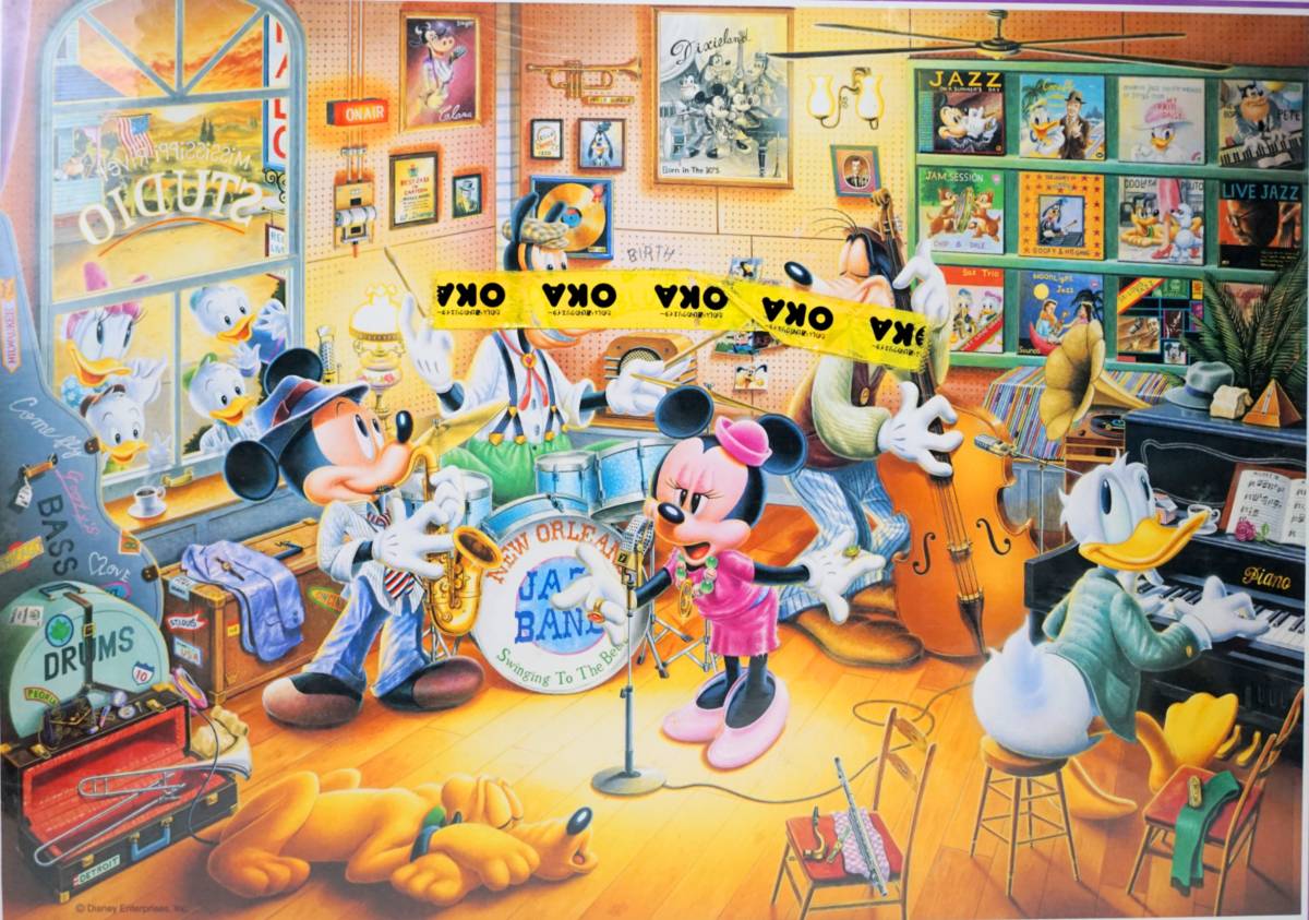 希少！】ディズニージグソーパズル 4000ピース ニューオリンズ・ジャズ