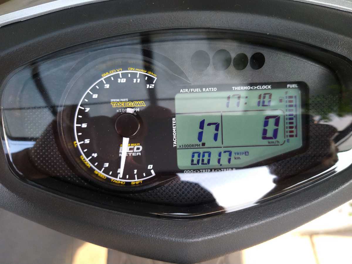 アドレスV125 武川マルチLCDメーター Webike | SP武川 SPタケガワ