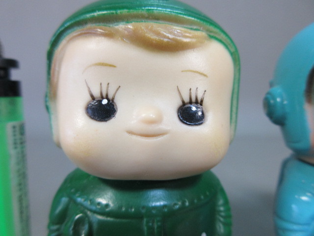 滋賀銀行 しがちゃん 宇宙服 ソフビ 貯金箱