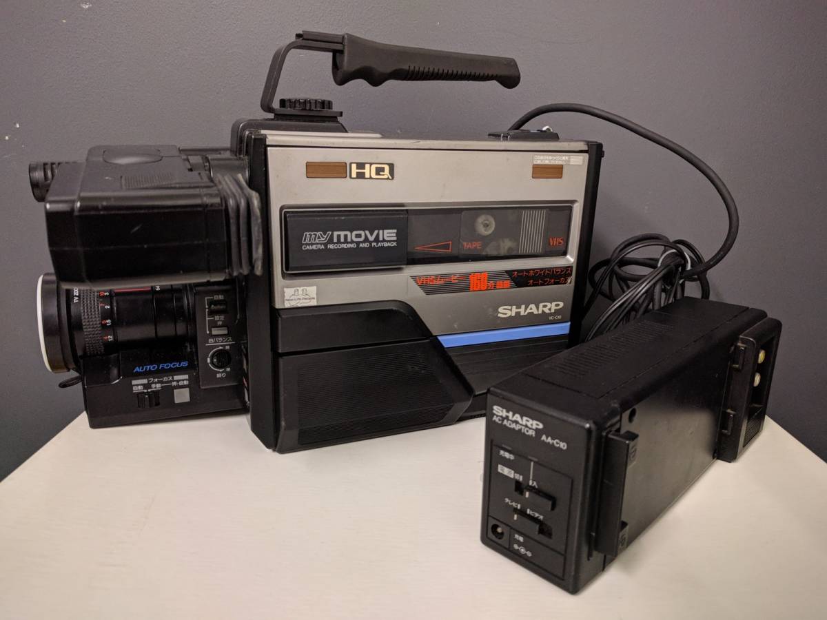 sharp コンパクトビデオムービー c860 ×12 Yahoo!オークション