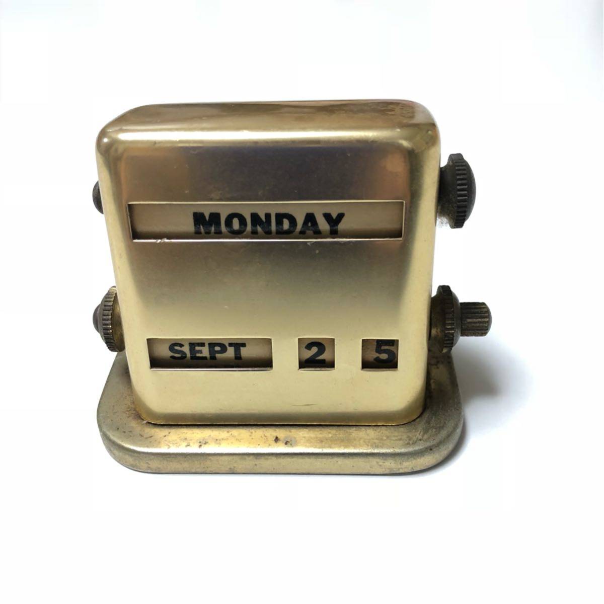 Vintage】〜1960s Park Sherman Desk Calendar パークシャーマン