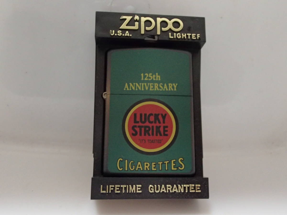 ZIPPO LUCKY STRIKEラッキーストライク 節約 125th非売品未使用 ZIPPO