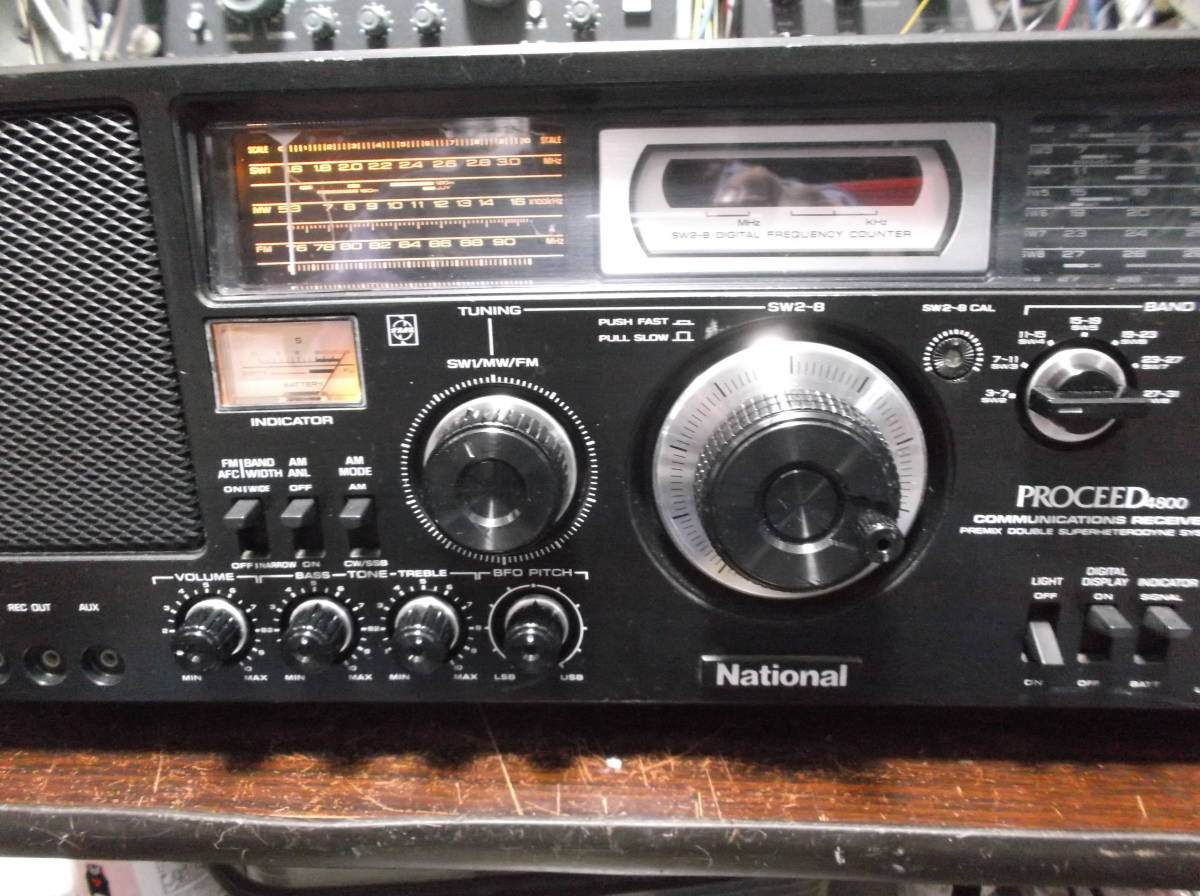 プロシード2800 ナショナル RF-2800 PROCEED プロシード FM/MW/SW1〜3