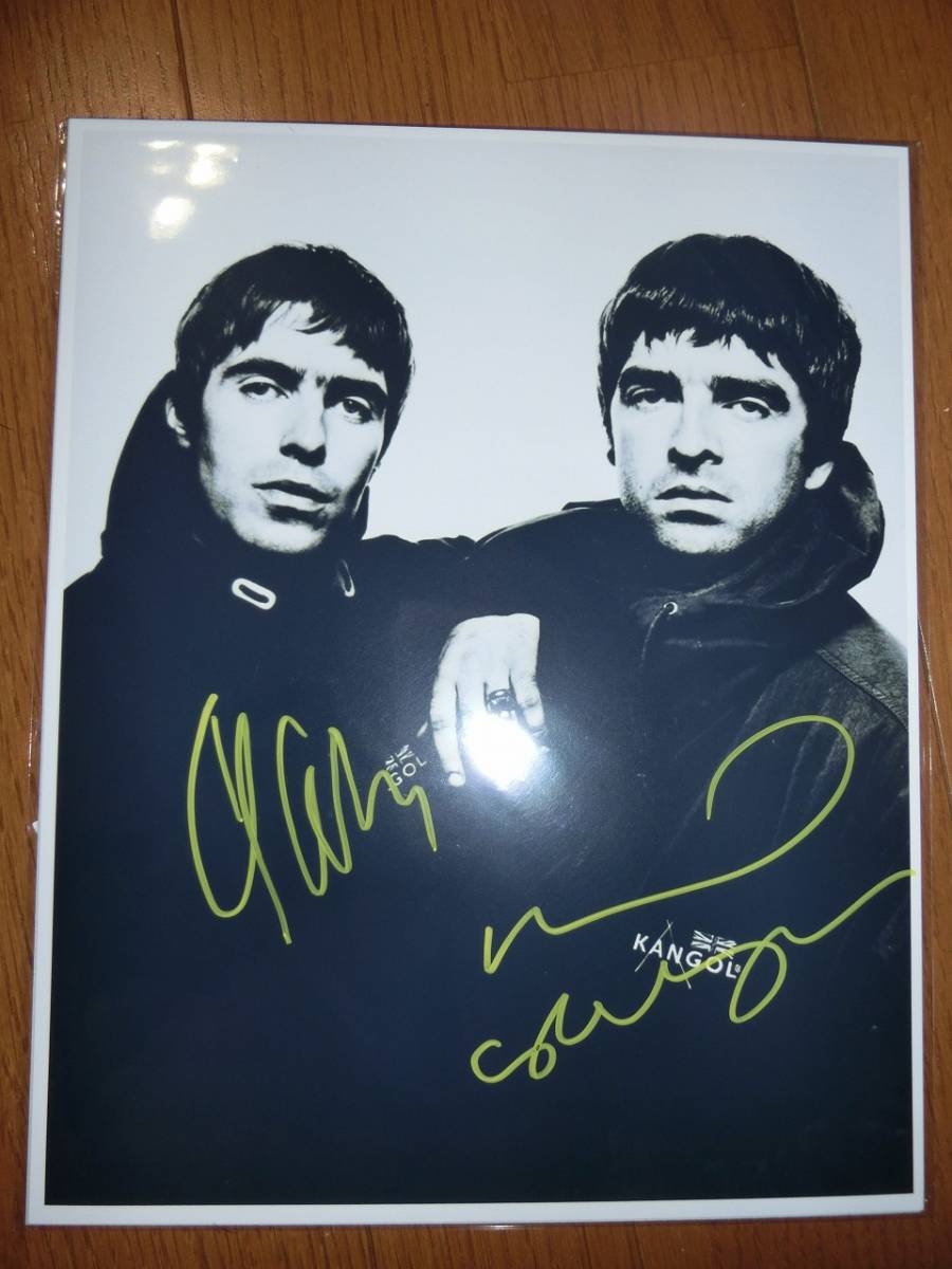 ノエル・ギャラガー(オアシス)-直筆サイン入りカラー写真