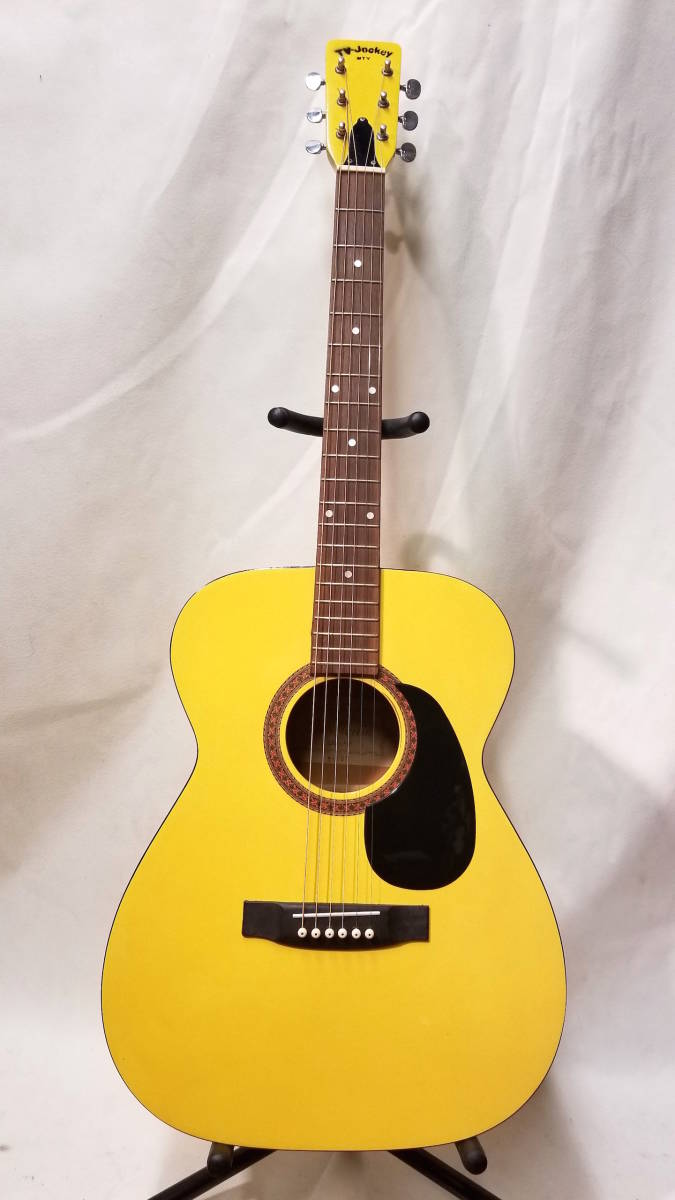 イエロー アコースティックギター TV-Jockey イエロー
