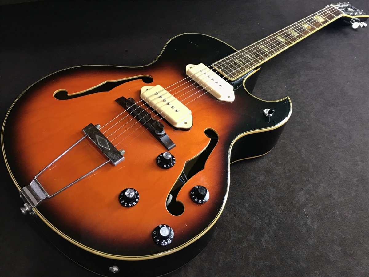 調整済み】60's グヤトーン SG-32T フルアコ ヴィンテージ 調整済み