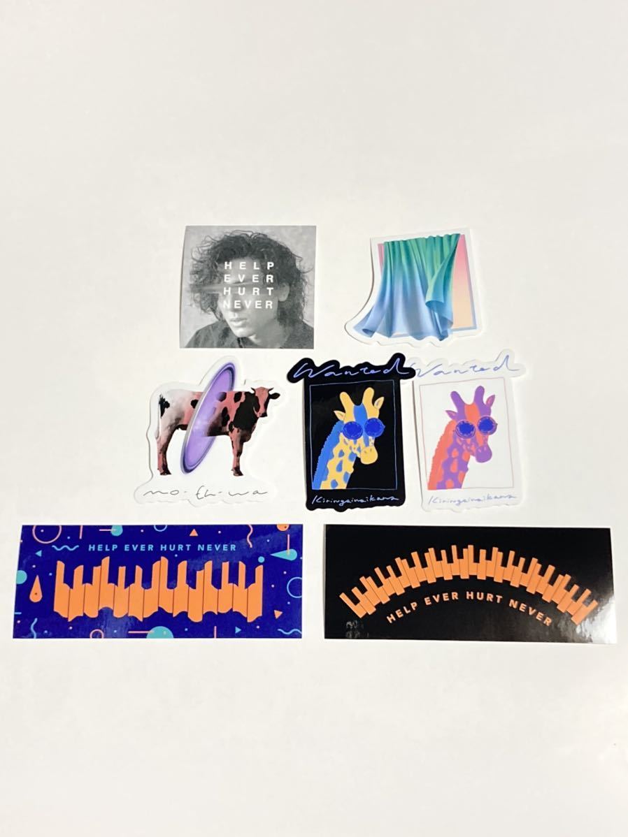 ☆新品未開封☆ フレークシールステッカー2点セット HEHN LASA 藤井風