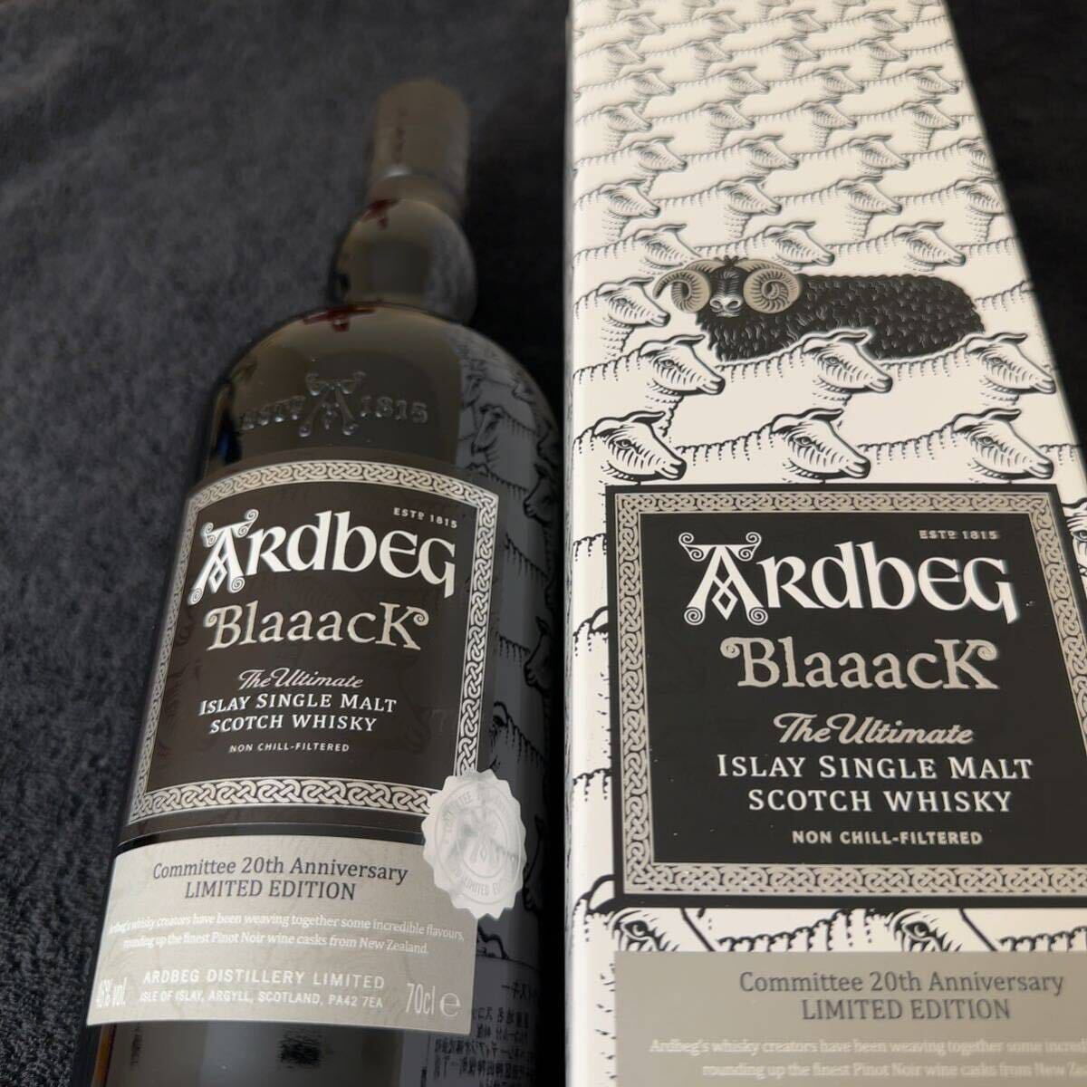 アードベッグ ブラック コミッティー20周年記念ボトル ARDBEG