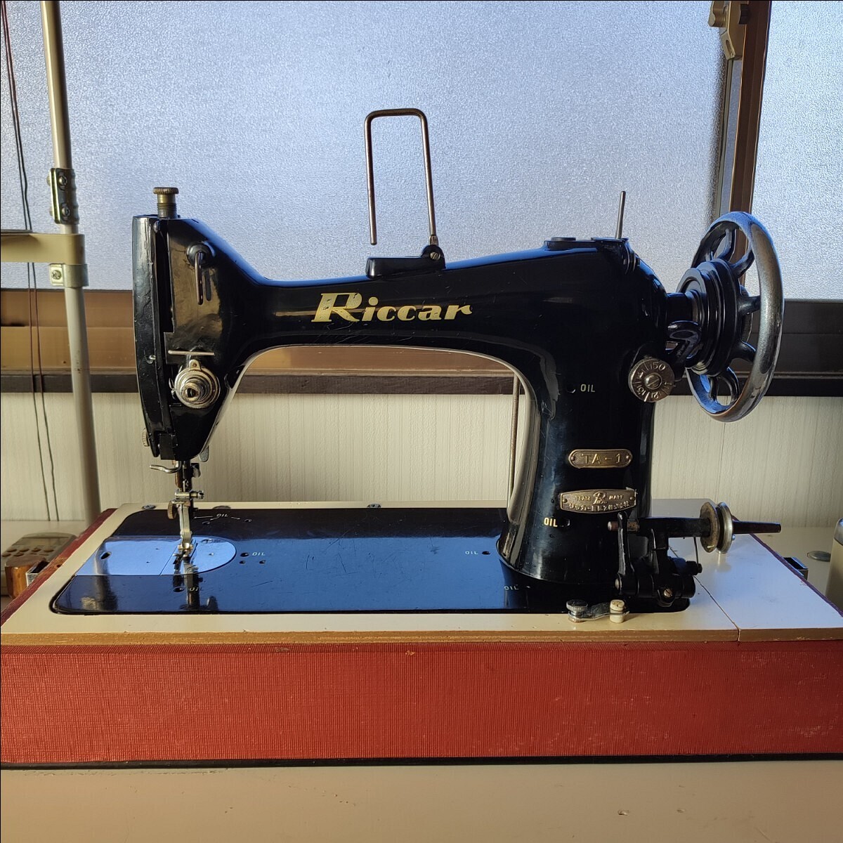 足踏みミシン アンティークミシン TA-1 RHYTMH TA-1アンティーク