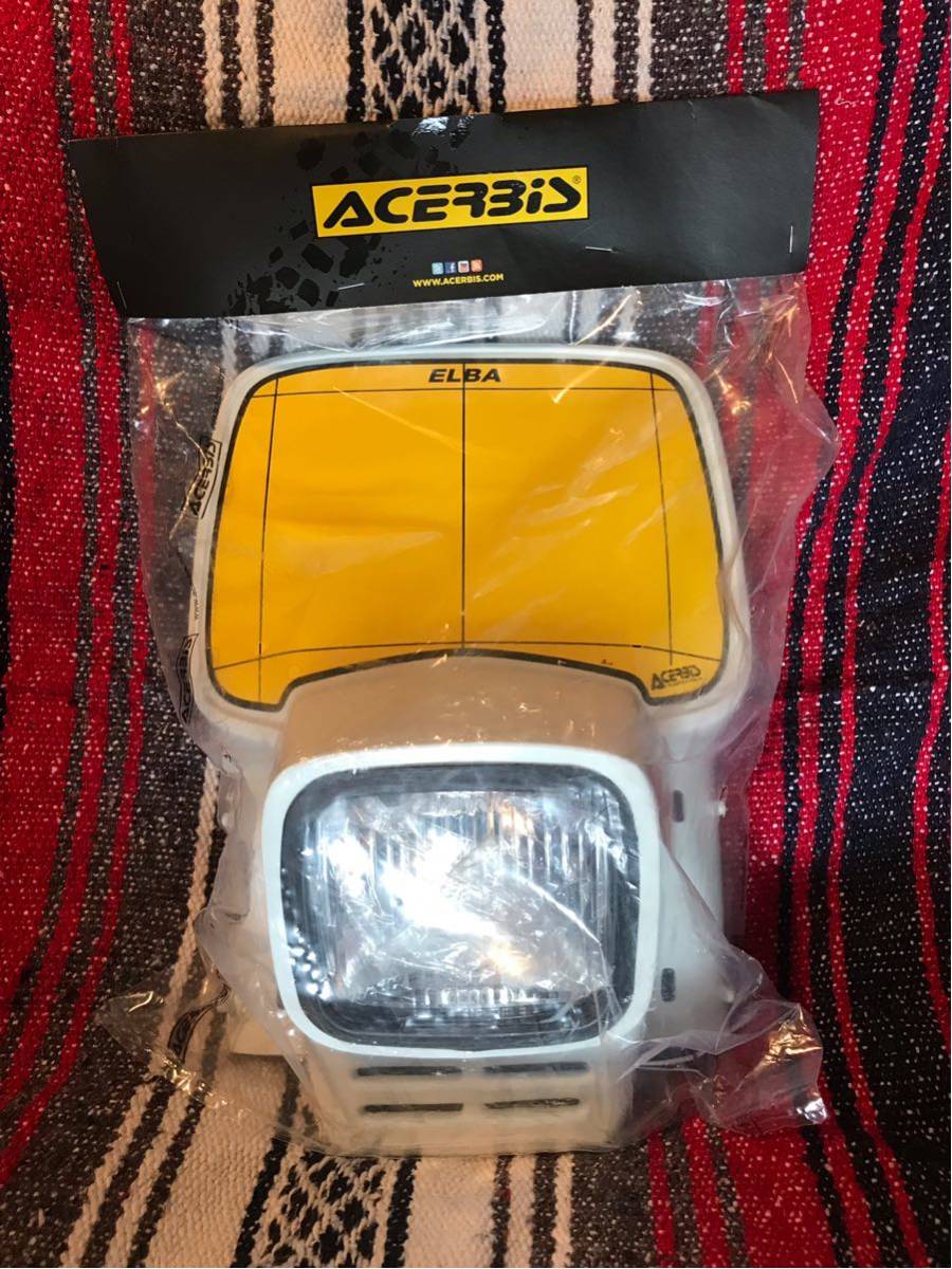 新品】アチェルビス ヘッドライト ELBA 購入 ビンテージモトクロスに