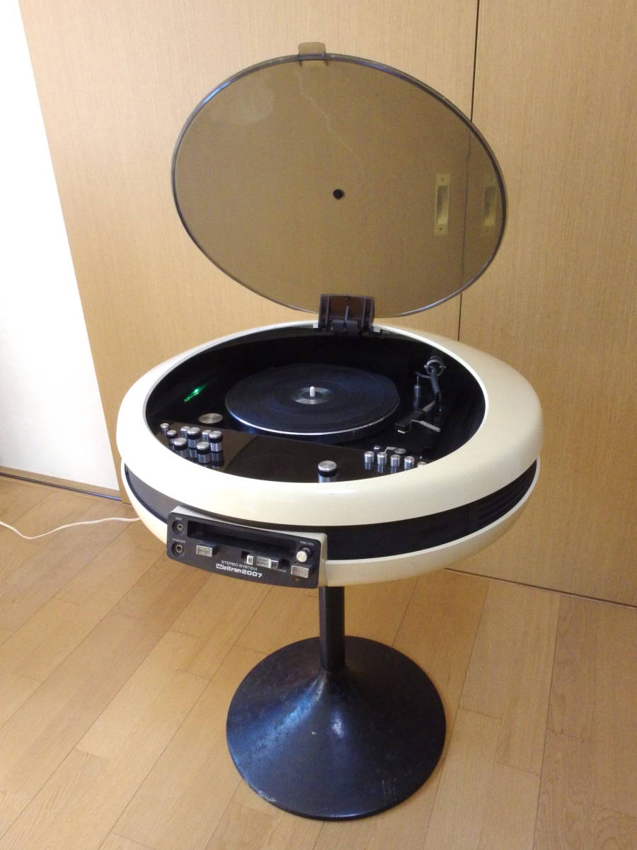 希少】weltron 2007ウエルトロン レコードプレーヤー スペースエイジ