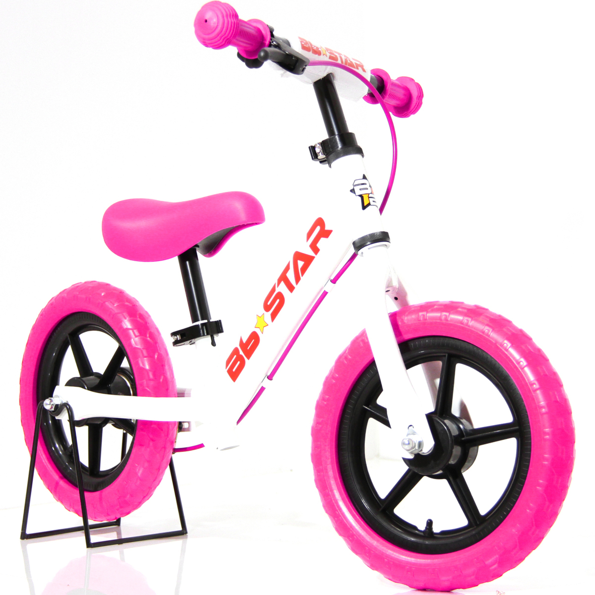 Henshin Bike【へんしんバイク人気のピンク♪】スタンド付き ♪子供用