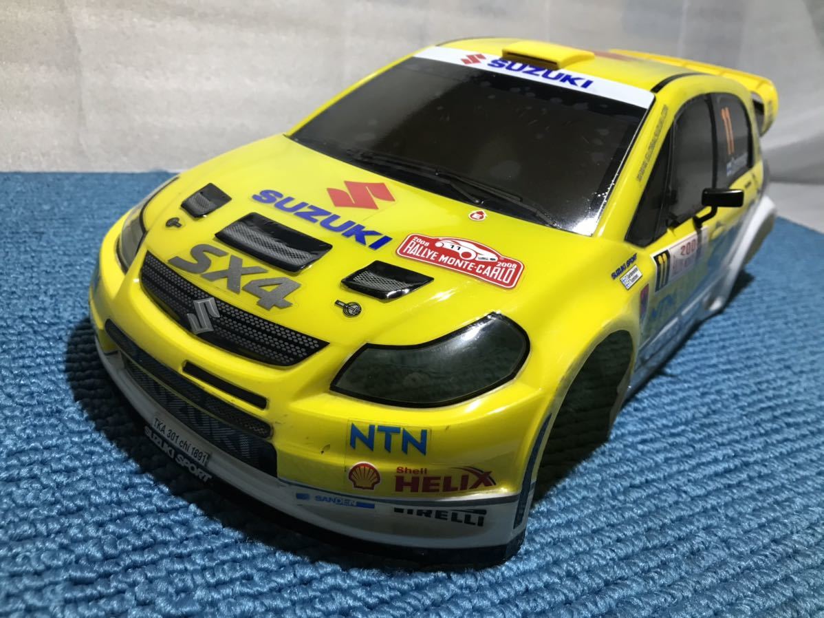 非売品 タミヤ 1/10電動RCカー スズキSX4 WRC