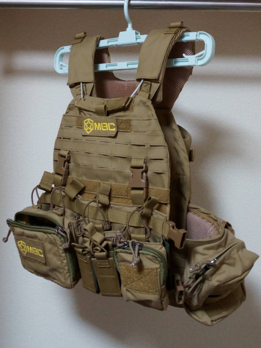 ロシア装備 実物 MBC PHANTOM TYPE2 プレートキャリア CB