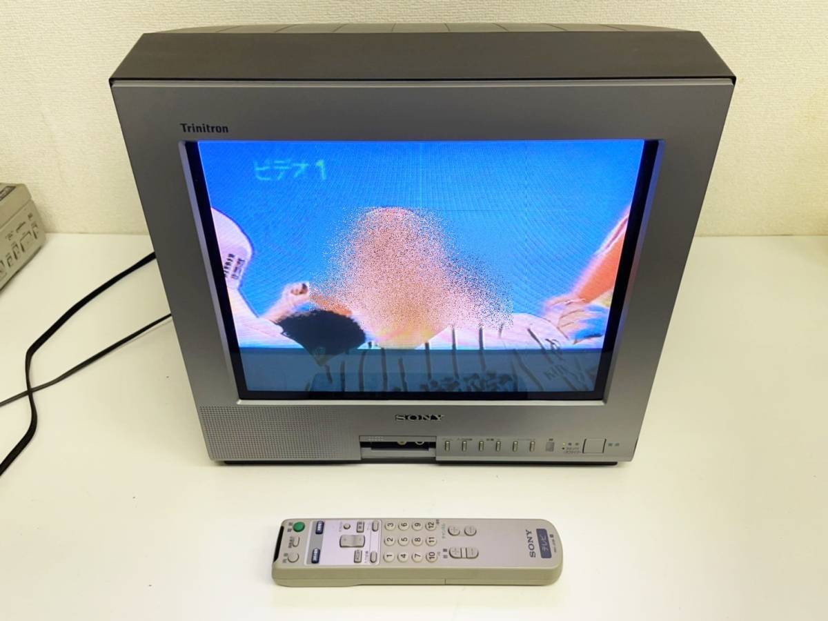 貴重 超美品 SONY WEGA RGB21 AVマルチ KLV-23HR2 液晶 レトロゲーム