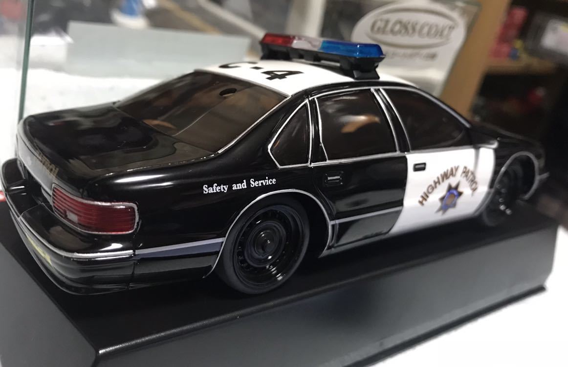 京商ミニッツ シボレー カプリス 1996 ポリスカー 京商ミニッツ ボディ