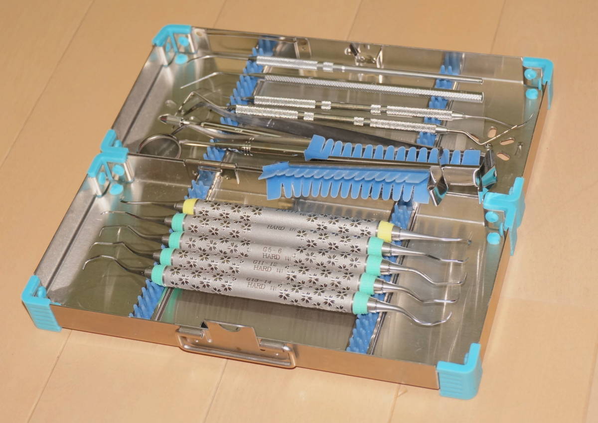 HuFriedy スケーラー3本セット研磨石付き