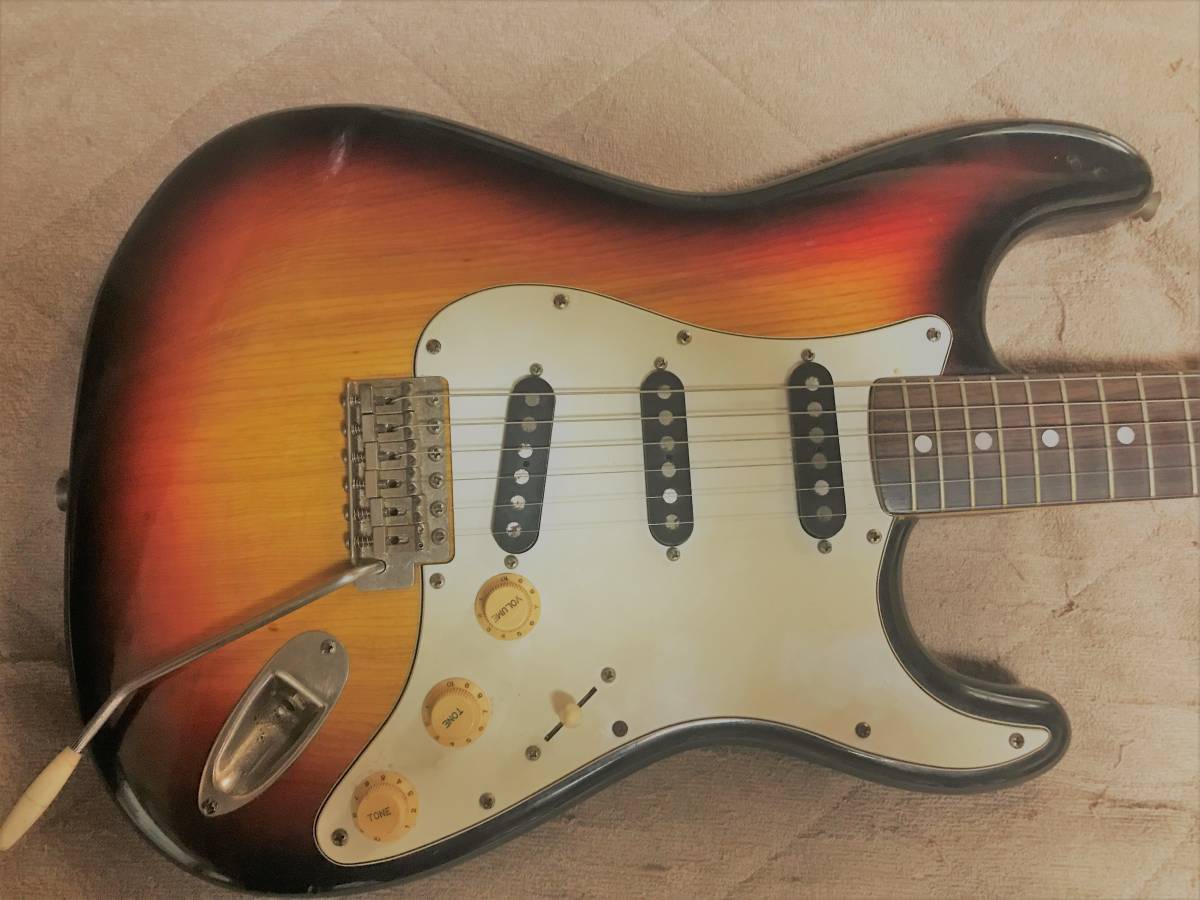 Fernandes FST-75 石ロゴ 1970年代 ストラトキャスター