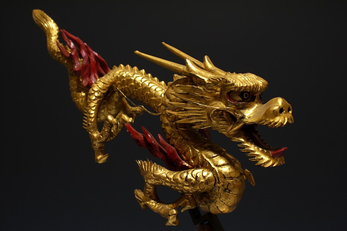 銅製・特大龍「左向き」 銅製・特大龍「左向き」