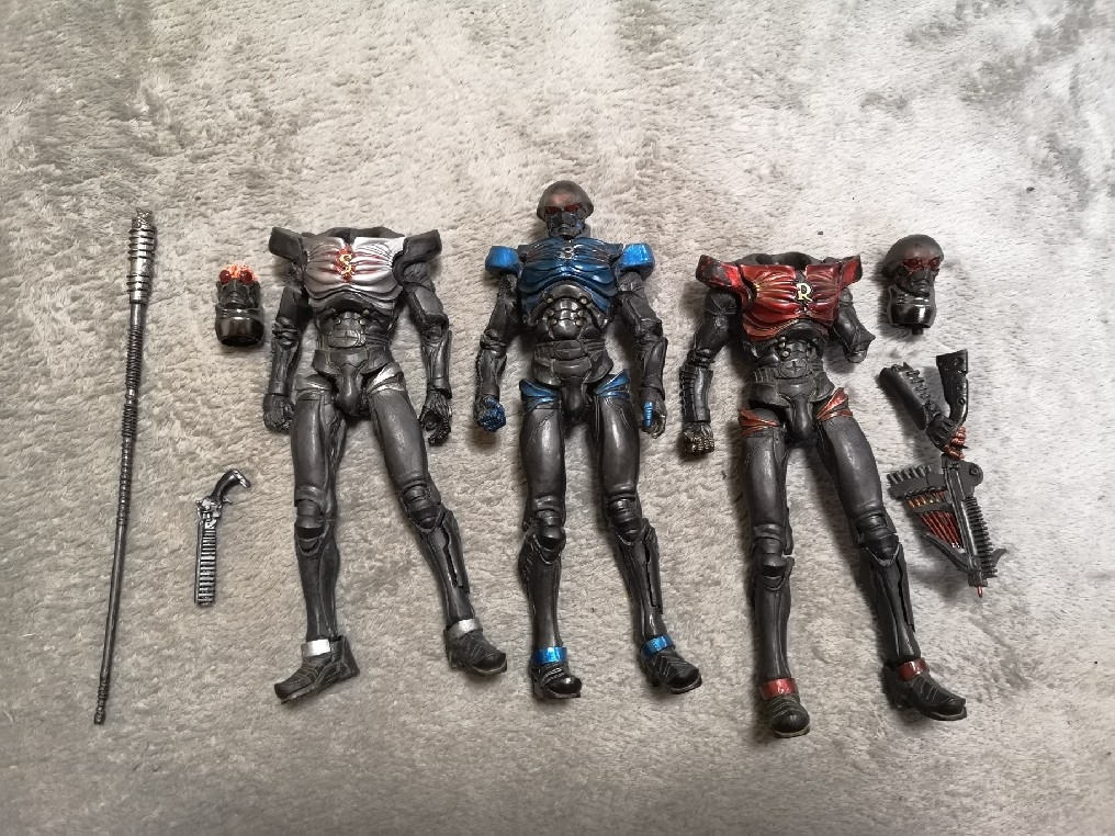 S.I.C. 4種 VOL.4 ハカイダー ハカイダー四人衆 シルバーハカイダー