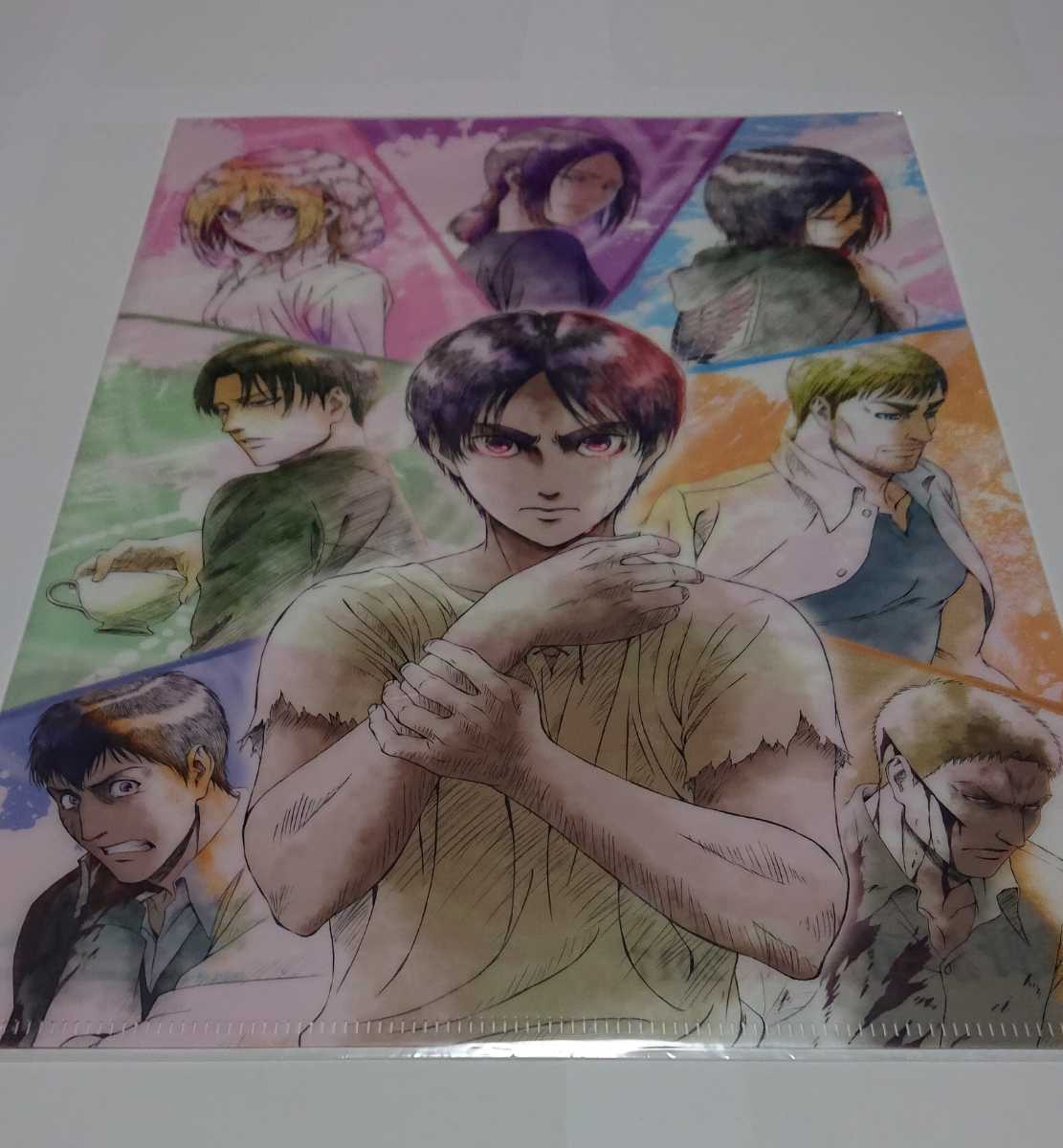 進撃の巨人 浅野恭司 WIT STUDIO 原画展 クリアファイル 3種