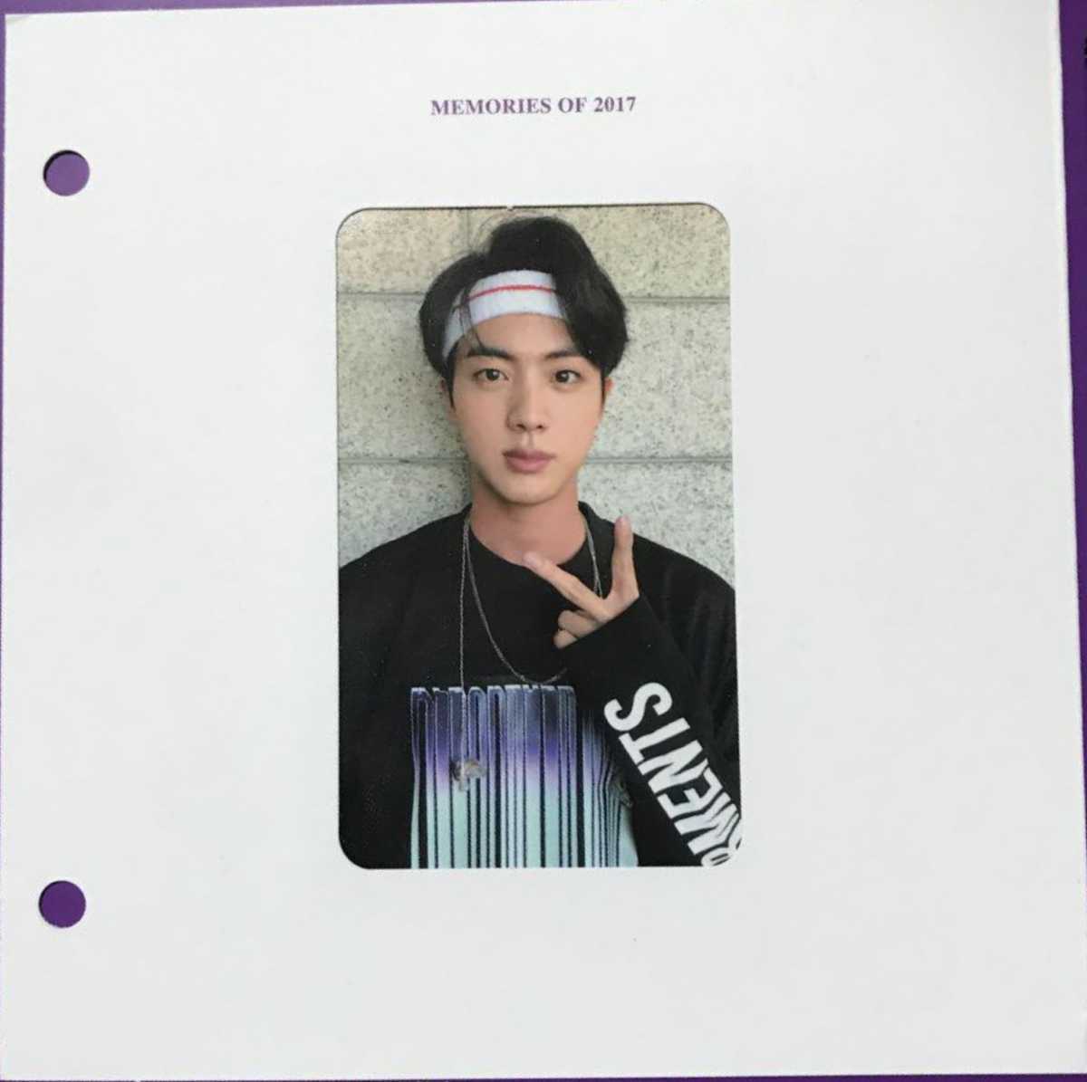 bts memories 2017 キムテヒョン テテ トレカ付き ✨超希少 BTS テテ