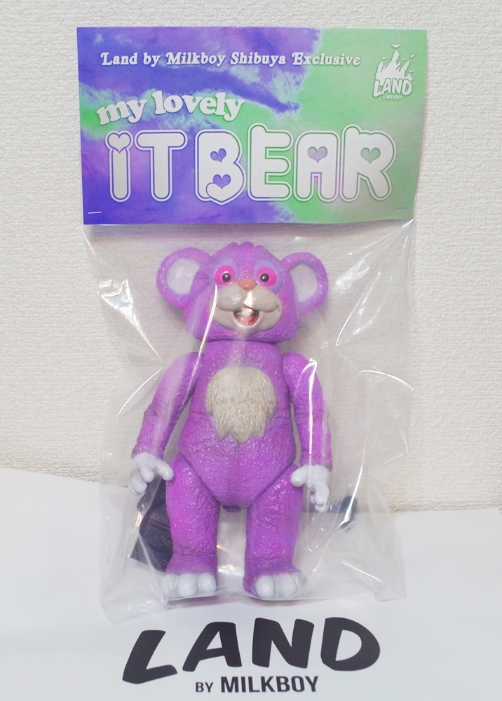 MILKBOYTOYS THE IT BEAR PURPLE 渋谷PARCO